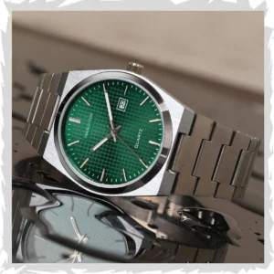 SWADESI STUFF Stainless Steel Date Display Mens Wrist watch